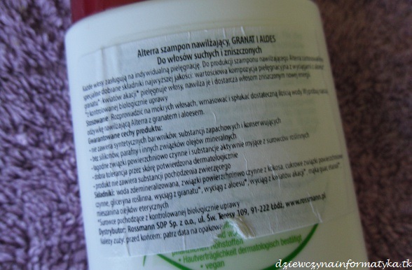 szampon Alterra granat i aloes (1)