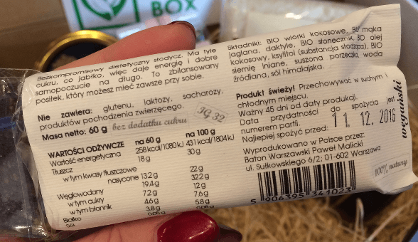 health box  - edycja lsitopadowa
