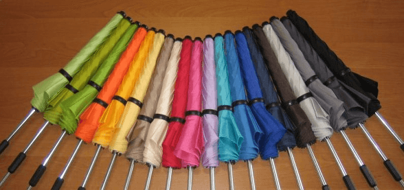 uniwersalna parasolka kolory
