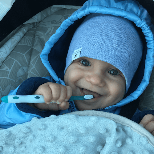 dbanie o jame ustna niemowlaka